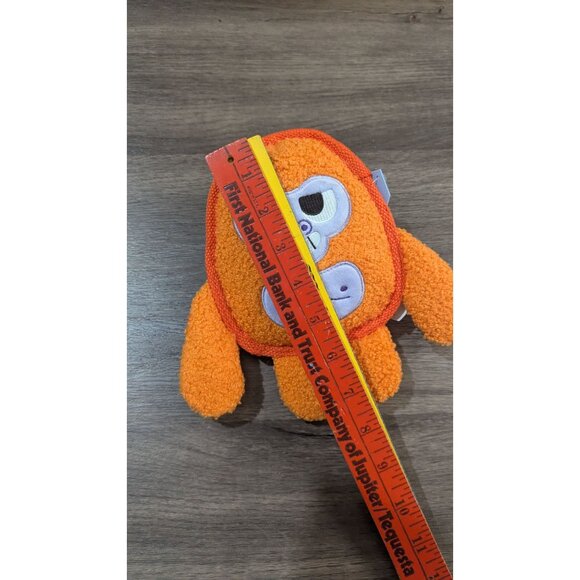Bark Box Giganto Gene Plush Dog Toy M-L Bright Orange Soft & Durable New - Picture 2 of 5